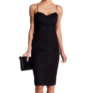 Black Lace Cocktail Dress